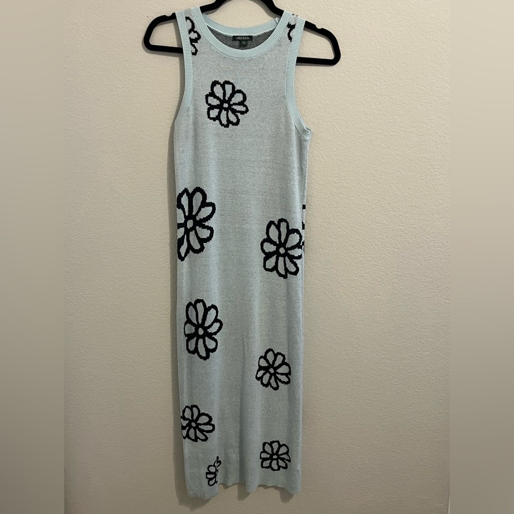 Wild Fable Sleevless Jacquard Sweater Dress - Medium - Excellent Condition